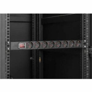 Intellinet PDU - CEE 7/7 (SCHUKO) - 8 x Schuko CEE 7/3 - 16 A - 230 V AC Input - Overload Protection, Double Pole - 1U - 2