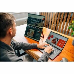 Verbatim 16" Class Full HD LCD Monitor - 16:9 - 15.6" Viewable - In-plane Switching (IPS) Technology - 1920 x 1080 - 250 c