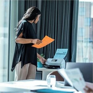 Brother ADS-3350W Sheetfed Scanner - 600 x 600 dpi Optical - White, Black - 48-bit Color - 40 ppm (Mono) - 40 ppm (Color) 