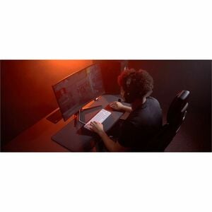 CHERRY XTRFY K5 PRO TMR Gaming Keyboard - Compact - Cable Connectivity - USB Type A Interface - RGB LED - Transparent Whit