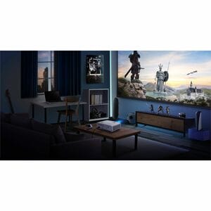BenQ X500i 3D Short Throw DLP Projector - 16:9 - White, Black - High Dynamic Range (HDR) - 1920 x 1080 - Front - 2160p - 2