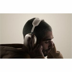 Apple AirPods Max 2 Kabellos Über das Ohr, Kopfbügel Stereo Headset - Starlight - Siri - Binaural - Ohrumschließend - Blue