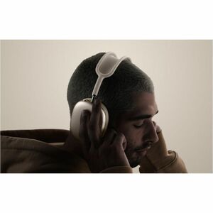 Apple AirPods Max 2 Wireless Over-the-ear, Over-the-head Stereo Headset - Starlight - Siri - Binaural - Circumaural - Blue