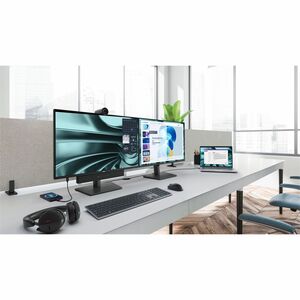 Dell Pro P P2426E 24" Class WUXGA LED Monitor - 16:10 - Dark Grey - 61.2 cm (24.1") Viewable - In-plane Switching (IPS) Te