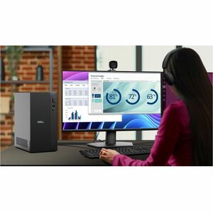 Dell Pro Tower Essential QVT1260 Desktop Computer - Intel Core i5 14th Gen i5-14500 - 16 GB - 512 GB PCI Express NVMe SSD 