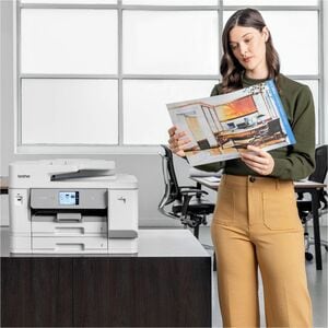 Brother MFC-J6975DW Wired & Wireless - Tintenstrahl-Multifunktionsdrucker - Farbe - Grau - Kopierer/Fax/Drucker/Scanner - 
