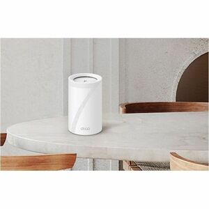 TP-Link Deco BE65 Wi-Fi 7 IEEE 802.11 a/b/g/n/ac/ax/be Ethernet Wireless Router - Tri Band - 2.40 GHz ISM Band - 6 GHz UNI