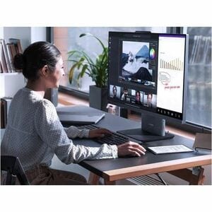 Ordinateur tout-en-un Lenovo ThinkCentre neo 50a 27 Gen 5 12SB004WFR - Intel Core 7 Série 2 240H - 16 Go - 512 Go PCI Expr