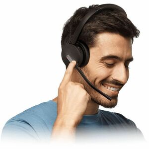 Yealink BH70 Wireless Over-the-head Stereo Headset - Black - Microsoft Teams Certification - Binaural - Supra-aural - 5000