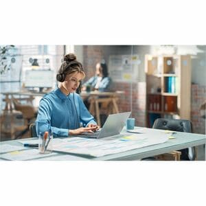 Yealink UH46 Wired Over-the-head, On-ear Stereo Headset - Microsoft Teams Certification - Binaural - Supra-aural - 20 Hz t