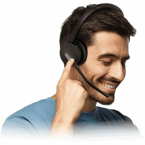 Yealink BH70 Wireless Over-the-head Mono Headset - Microsoft Teams Certification - Monaural - Supra-aural - 5000 cm - Blue