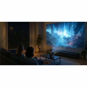 TCL A1s Deckenmontage, Desktop LCD-Projektor - 1920 x 1080 Piel - 600 lm Helligkeit - Vorderseite, Rückseite, Decke - 3000
