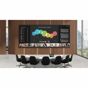 LG CreateBoard 105TR5WP-B 2667 mm 5K LCD Collaboration Display - ARM Cortex A76 + A55 - 8 GB - Infrared - Touchscreen - 21