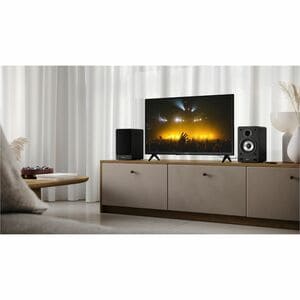 Sharp CP-SS30 2.0 Bluetooth Lautsprechersystem - 60 W RMS - Schwarz - Bücherregal, Tabletop - USB - 2