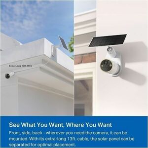 Tapo C460 8 Megapixel Indoor/Outdoor 4K Network Camera - Colour - 2 - 14.94 m Infrared/Color Night Vision - H.265, H.264 -