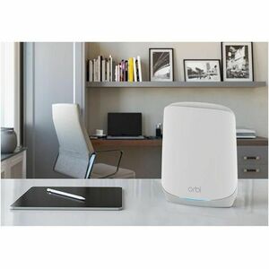 Netgear Orbi RBK762S Wi-Fi 6 IEEE 802.11 a/b/g/n/ac/ax Ethernet Wireless Router - Tri Band - 2.40 GHz ISM Band - 5 GHz UNI