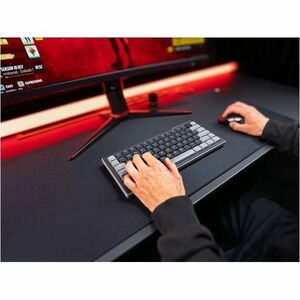 CHERRY XTRFY K63W Pro G8A-2560 Gaming Keyboard - Compact - Wired/Wireless Connectivity - USB 2.0 Type A Interface - RGB LE