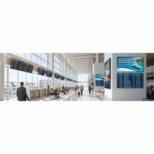 AG Neovo PD-5502 1386.84 mm LCD Digital Signage Display - 24 Hours/7 Days Operation - In-plane Switching (IPS) Technology 