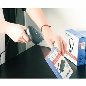 Contact CCD Handheld Barcode Scanner, USB, 60mm Scan Width, Cable 152cm, Max Ambient Light 5,000 lux (sunlight), Black, Th