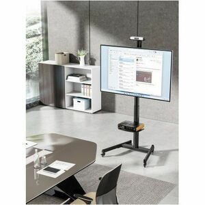 Manhattan Trolley Mount Stand for TV & Monitors (crank handle height adjust), For screens: 37" to 65" , VESA compatibility