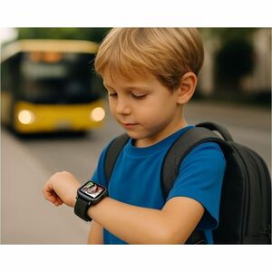 Carneo Smart Watch - 47 mm Case Height - 16 mm Case Thickness - 41 mm Case Width - Children - Black Body Color - Wireless 
