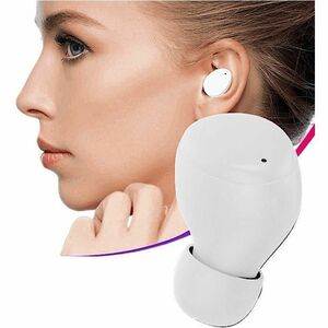 Carneo S4 mini True Wireless Earbud Stereo Earset - White, Black - Binaural - In-ear - 1000 cm - Bluetooth - 20 Hz to 20 k