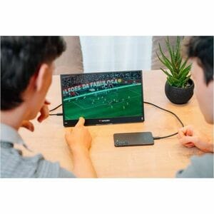 Verbatim LIGHT 14" Class LED Touchscreen Monitor - 16:9 - 6 ms - 14" Viewable - On-cell Touch - 10 Point(s) Multi-touch Sc