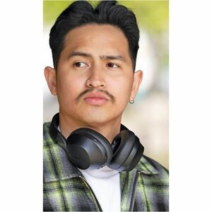 LINDY Wireless Over-the-head, Over-the-ear Stereo Headset - Black - Siri - Binaural - Circumaural - Bluetooth - 20 Hz to 2