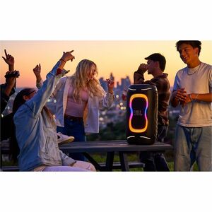 JBL PartyBox 130 Portable Bluetooth Speaker System - 200 W RMS - Black - 40 Hz to 20 kHz - Battery Rechargeable - 1