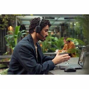 Poly Focus 625 Kabel/Kabellos Kopfbügel Stereo Headset - Microsoft-Teams-Zertifizierung - Binaural - Ohraufliegend - Bluet