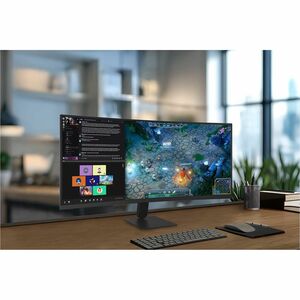 LG Ultrawide 34U601B-B 34" Class UW-QHD Curved Screen LED Monitor - 21:9 - 34" Viewable - LED Backlight - 3440 x 1440 - He