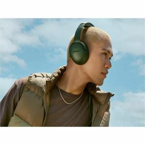 Bose QuietComfort 有线/无线 头戴式 立体声 耳机 - 柏树绿 - 双声道 - 头戴护耳式 - 914.4 cm - 蓝牙 - 降噪 - 迷你手机（3.5毫米）