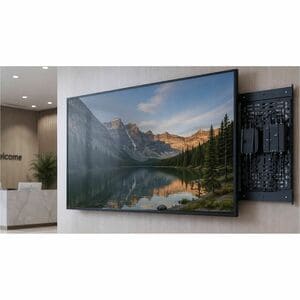 StarTech.com Wall Mount for Cable Box, Audio/Video Device, Media Player, TV - Black - Vertical - 10 kg Load Capacity - Steel