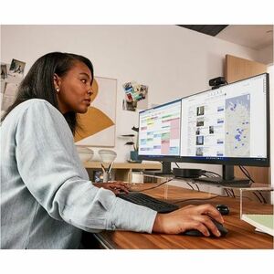 HP 322pb 22" (55.9 cm) Class Full HD LED Monitor - 16:9 - Black - 22" (55.9 cm) Viewable - Vertical Alignment (VA) - Edge 