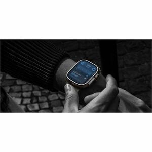 Apple Watch Ultra 4 智能手表 - 49 毫米 Case Height - 44 毫米 Case Width - 黑 Case Color - 钛 机箱材料 - 无线局域网 - 5G - LTE - 温度感应器, 高度计, 电