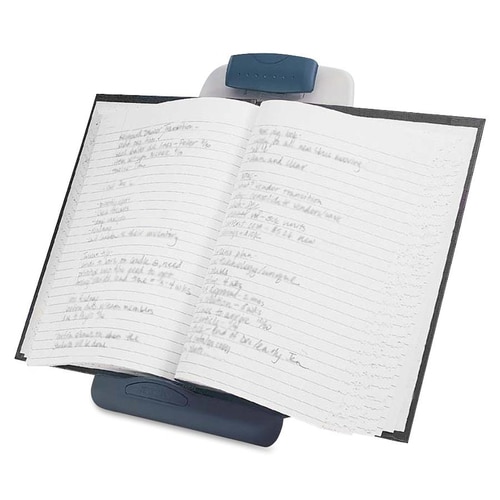 Kensington InSight Adjustable Book and Copy Holder - 33 mm Height x 210.8 mm Width x 342.9 mm Depth - Grey - Plastic