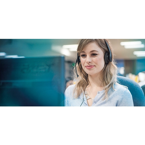 Jabra BIZ 1500 Wired Over-the-head Stereo Headset - Binaural - Supra-aural - 150 Ohm - 20 Hz to 4.50 kHz - 95 cm Cable - N