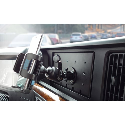 Zirkona Vehicle Mount - Black Powder Coat - 14.97 kg Load Capacity