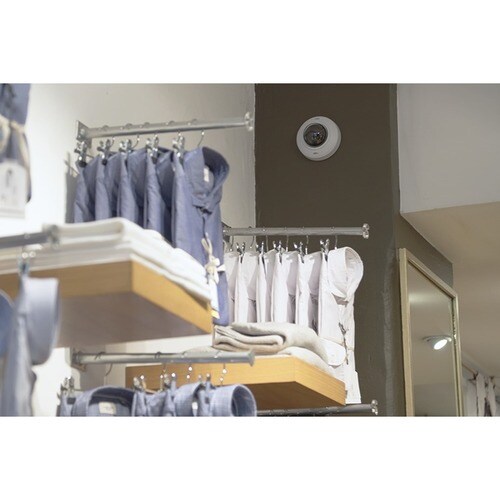 AXIS M4206-LV HD Network Camera - Mini Dome - White - 15 m - H.264 (MPEG-4 Part 10/AVC), MJPEG, H.264, H.265, H.265 (MPEG-