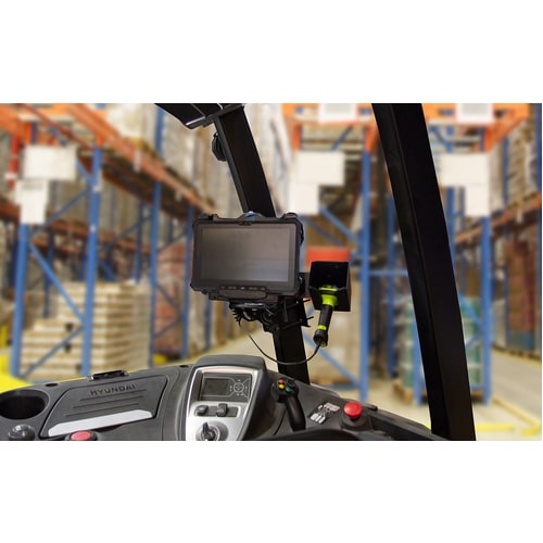 SCANNER POCKET TABLET MOUNT VESA 75MM AND AMPS