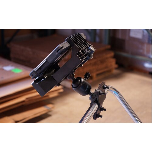 Zirkona Pole Mount for Docking Station, Cradle, Peripheral Device - 3.63 kg Load Capacity - 75 x 75