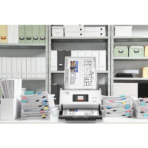 Epson WorkForce DS-30000 Large Format Sheetfed Scanner - 600 dpi Optical - 30-bit Color - 30-bit Grayscale - 70 ppm (Mono)