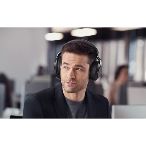 Jabra Evolve2 85, Link380/390a (USB-A) MS Teams Stereo - Black