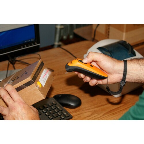 Palmare Scanner codici a barre Socket Mobile DuraScan D740 - Rosso - Tipo connettività: Wireless - 495,30 mm Distanza di s