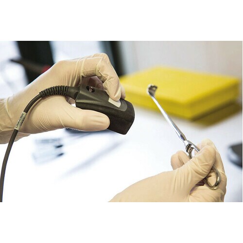 Code Code Reader 1100 CR1100 Handheld Barcode Scanner Kit - Cable Connectivity - Dark Grey - USB Cable Included - CMOS - U