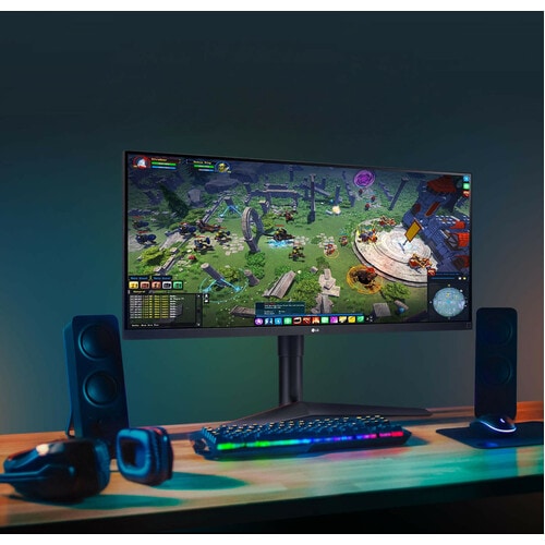 LG Ultrawide 34WP65G-B 34" Class UW-UXGA LCD Monitor - 21:9 - 86.4 cm (34") Viewable - In-plane Switching (IPS) Technology