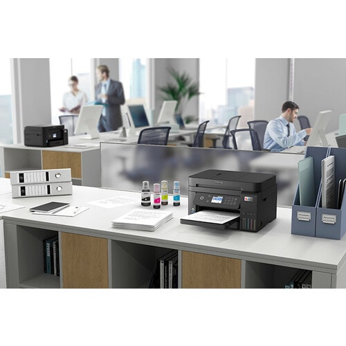 Impresora de inyección de tinta multifunción Epson L6270 Inalámbrico EcoTank - Color - Copiadora/Impresora/Escáner - 33 pp