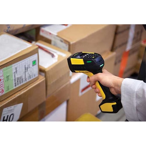 Datalogic PowerScan PM9600 Industrial, Warehouse, Logistics, Inventory Handheld Barcode Scanner Kit - Wireless Connectivit