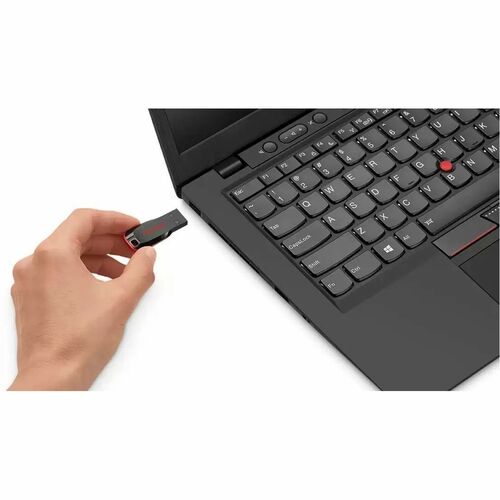 SanDisk Cruzer Blade 32 GB USB 2.0 Flash Drive - Red, Black - 5 Year Warranty