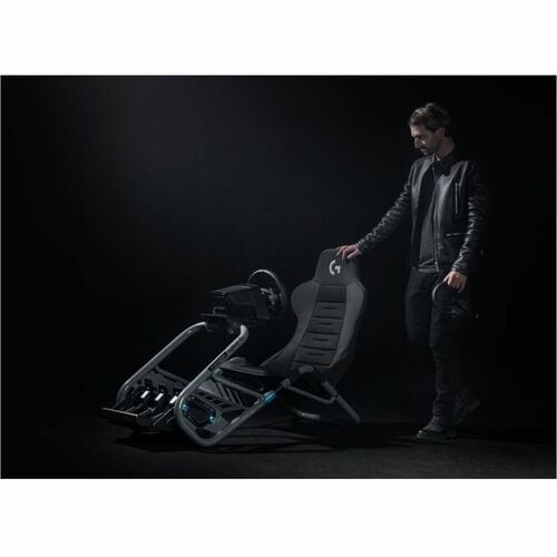 Logitech G Pro Gaming Steering Wheel - Cable - USB - PC, PlayStation, Xbox, PlayStation 5, PlayStation 4 - Black